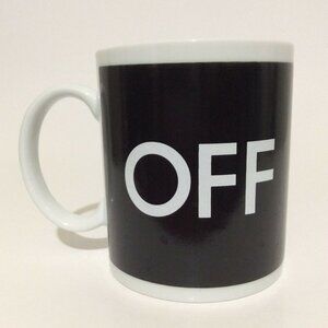 COLOR Changing Coffee Mug Cup Magical On Off Black